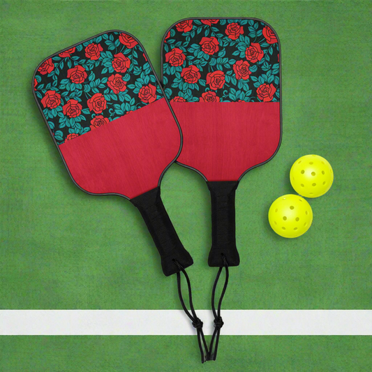 American Beauty Pickleball Set